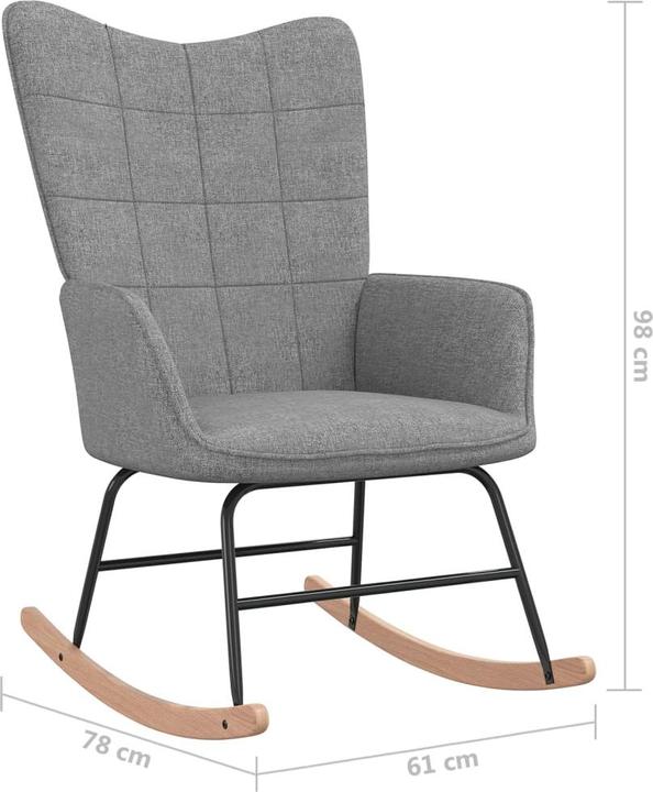 Immagine prodotto vidaXL Schaukelstuhl