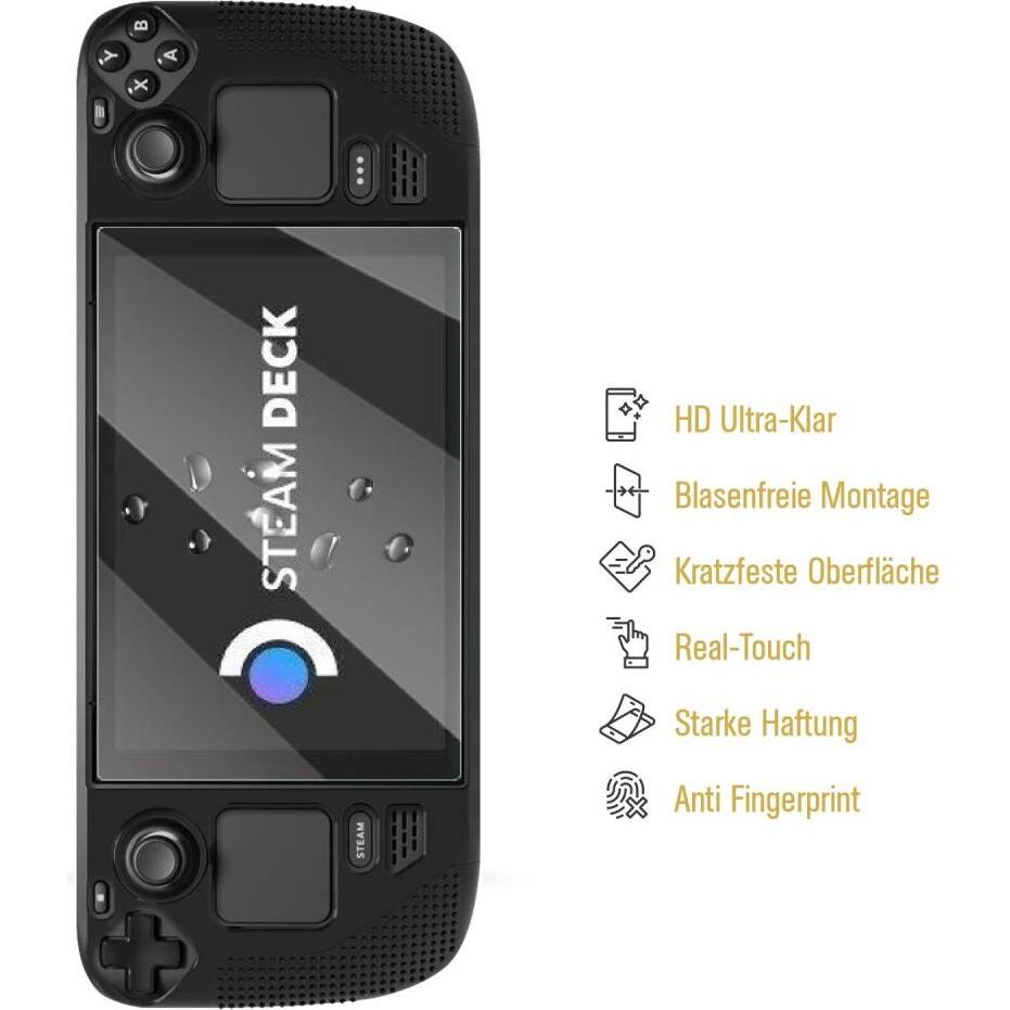 Protectorking 1x 9H Panzerglas flexibel HD Klar, Weiteres Gaming Zubehör