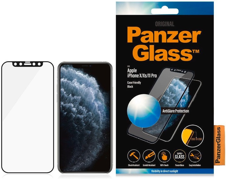 Actual product image PanzerGlass Case Friendly (1 Piece, Apple iPhone 11 Pro)