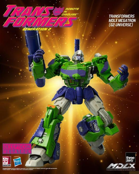 ThreeZero Transformers MDLX Action Figure Megatron (G2 Universe) 18 cm
