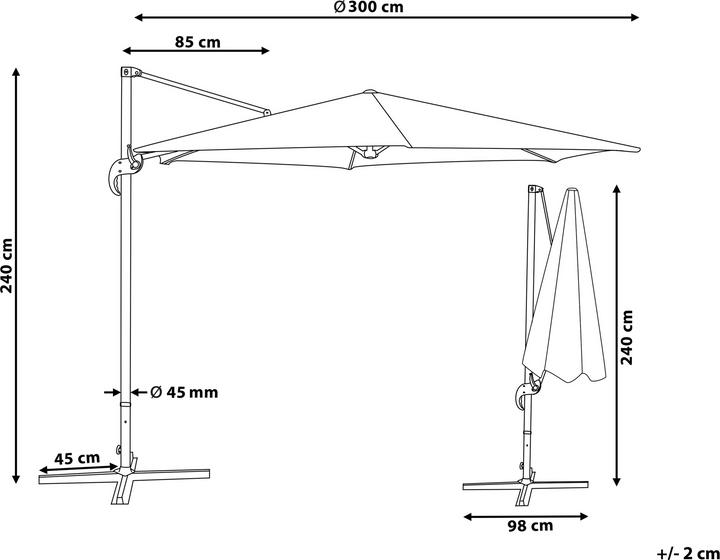 Produktbild Beliani Savona (3.40 m)