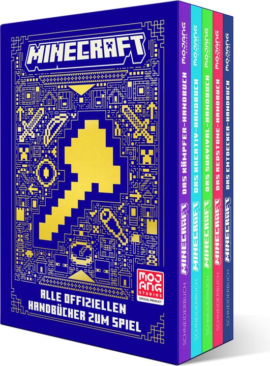 Actual product image Minecraft Alle offiziellen Handbücher zum Spiel (German, Minecraft, Maxi Lange, Josef Shanel, Matthias Wissnet, Mojang AB/Minecraft, 2025)