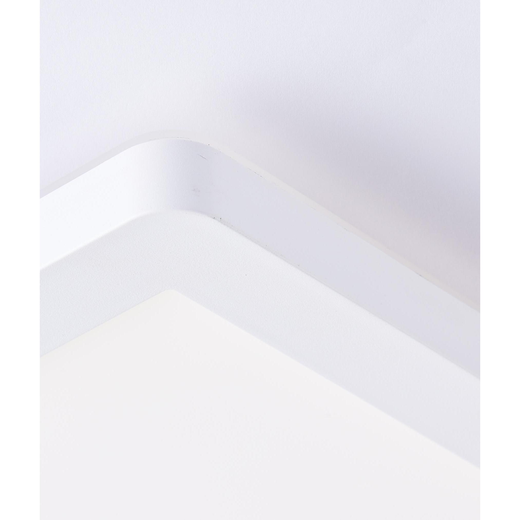Thumbnail - Brilliant, Wandleuchte + Deckenleuchte, BRE-Light Milton LED Deckenaufbau-Paneel 42x42cm weiss Kunststoff 24 W LED inte ...