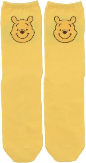 Actual product image Disney Pooh the bear face socks 36-39 (36 - 39)