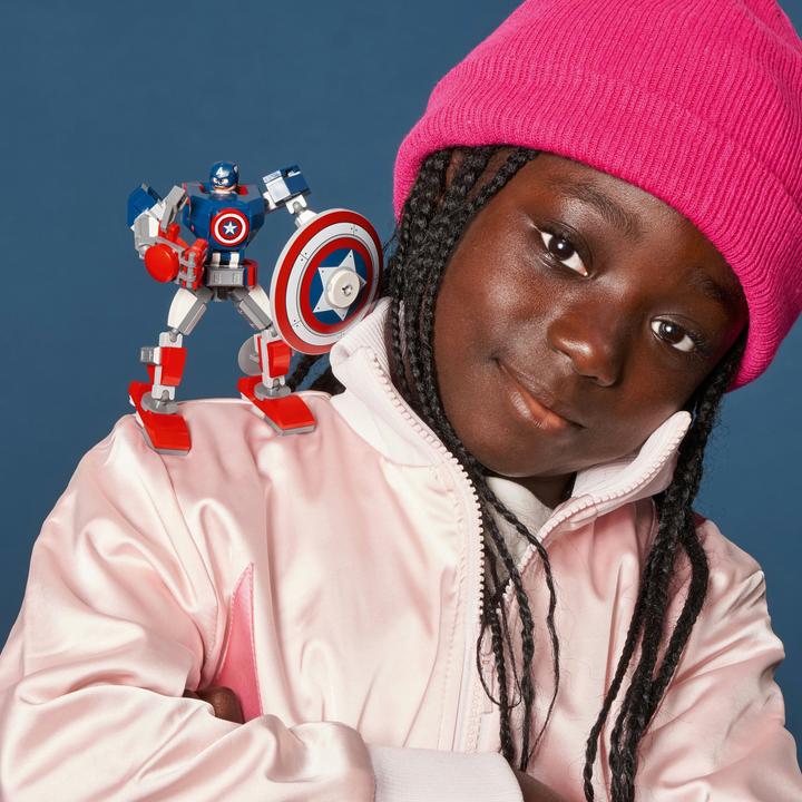 Produktbild LEGO Captain America Mech (76168, LEGO Marvel)