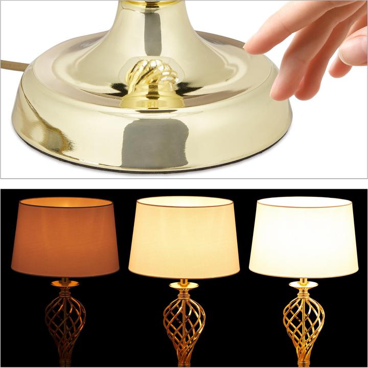 Actual product image Relaxdays Table lamp (E27)