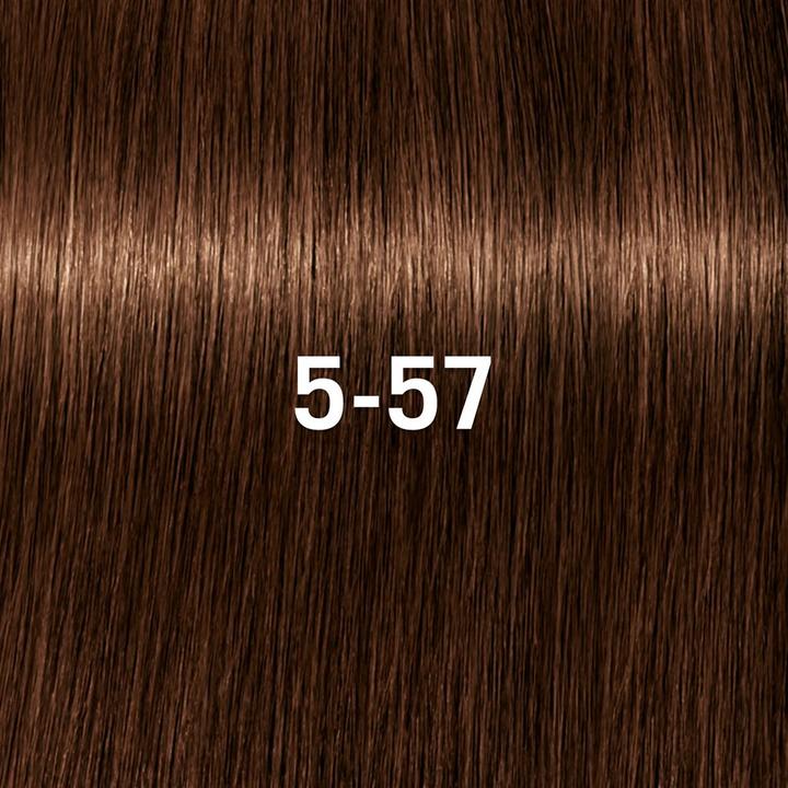Actual product image Schwarzkopf Igora Vibrance 5-57 Light Brown Gold Copper 60 ml (5-57 Light Brown Gold Copper)