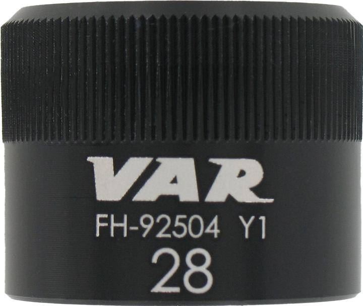 Produktbild VAR Steckschlüssel 6-Kant schwarz