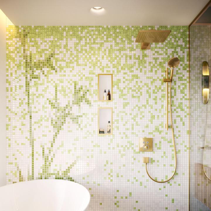 Actual product image hansgrohe Raindance E Rain Shower Head (1 Beam type, 7.40 l/min)