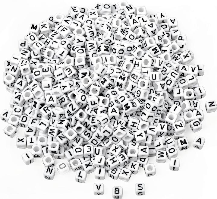 Produktbild VBS XXL Buchstabenperlen