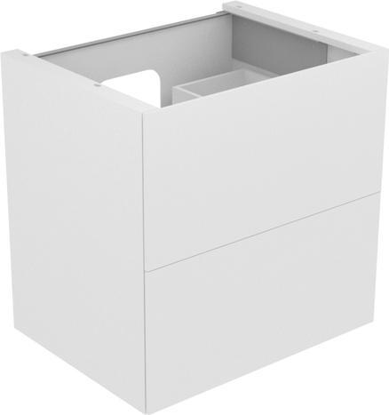 Actual product image Keuco Edition 11 Vanity unit 31342, 2 pot-and-pan drawers, with LED interior lighting, 700 x 700 x 5