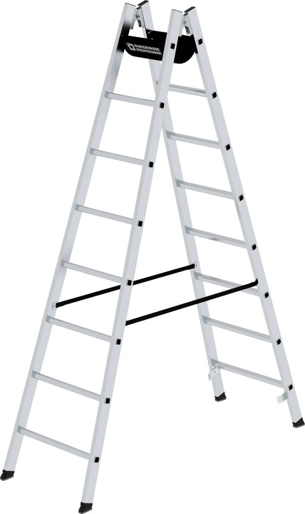 Produktbild Munk Sprossen-Stehleiter 2x8 Sprossen (Stehleiter, 240 cm)