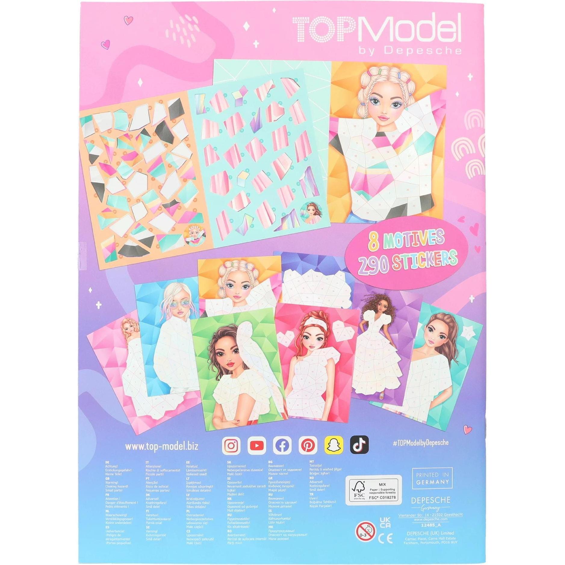 Thumbnail - Depesche, Sticker, Number Sticker Fantasy
