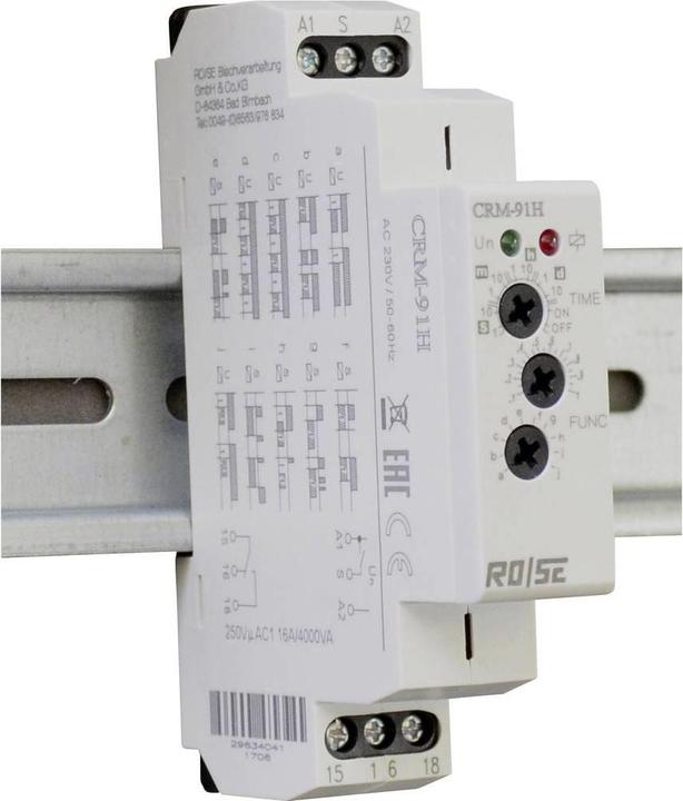 Rose Lm CRM-91H/230 Relais temporisé Multifu