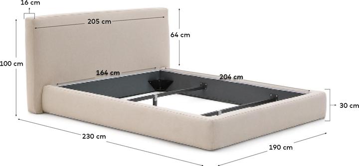 Image du produit Kave Home Blok (160 x 200 cm)