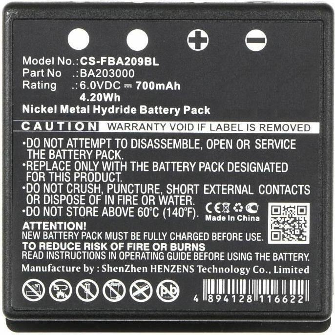 CoreParts Battery for Crane Remote (Gerätespezifische Fernbedienung), Fernbedienung, Schwarz