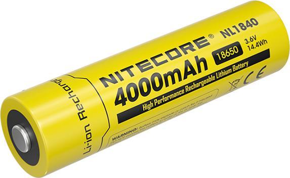 Actual product image Nitecore NL1840 (1 pcs., 18650, 4000 mAh)