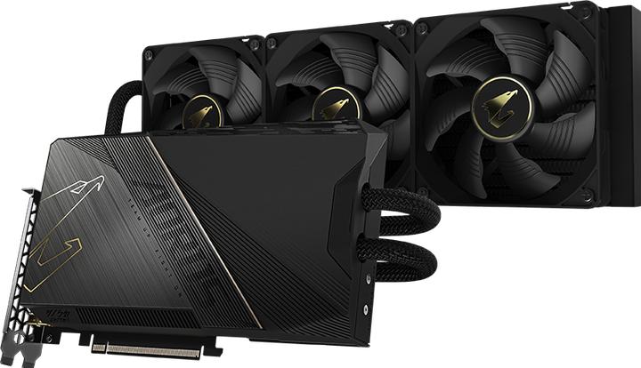 Actual product image Gigabyte Aorus GeForce RTX 4090 Extreme Waterforce 24G (24 GB)