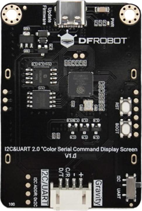 Immagine prodotto DFRobot ESP32-S3 Display IPS LVGL a gravità da 2,0 pollici 320×240