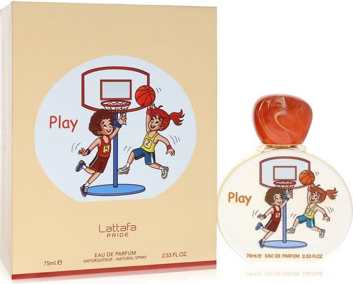 Actual product image Lattafa Perfumes Lattafa Pride Play For Kids Eau De Parfum Spray 2.53 Ounce 75ml (Eau de parfum, 75 ml)