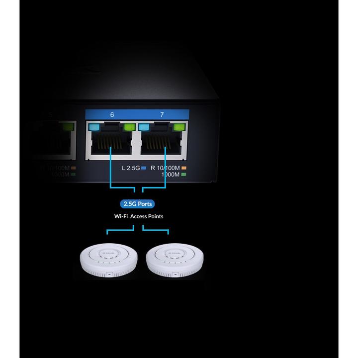 Immagine prodotto D-Link DMS-107/E Switch (7 porte)