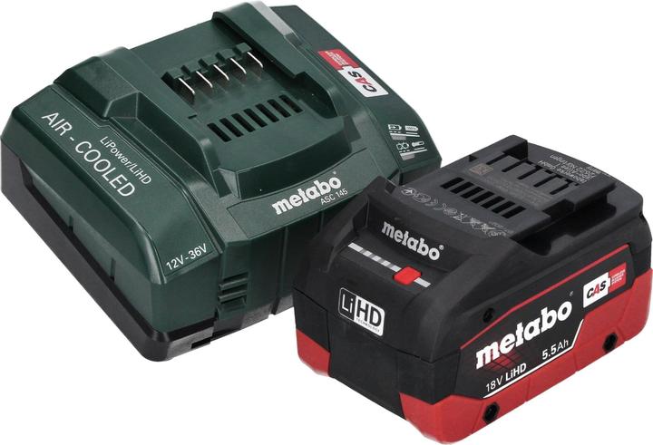 Immagine prodotto Metabo KS 18 LTX 57 BL Sega circolare portatile a batteria 18 V 57 mm + 1x batteria LiHD 5,5 Ah +