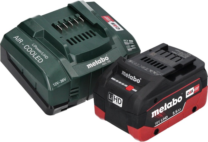 Actual product image Metabo KS 18 LTX 57 BL Cordless hand-held circular saw 18 V 57 mm + 1x LiHD battery 5.5 Ah + charger +