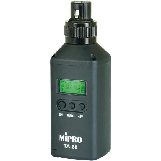 Mipro ACT-5802 2-Kanal-Empfänger mit TA-58 Stecksender, Mikrofon Zubehör