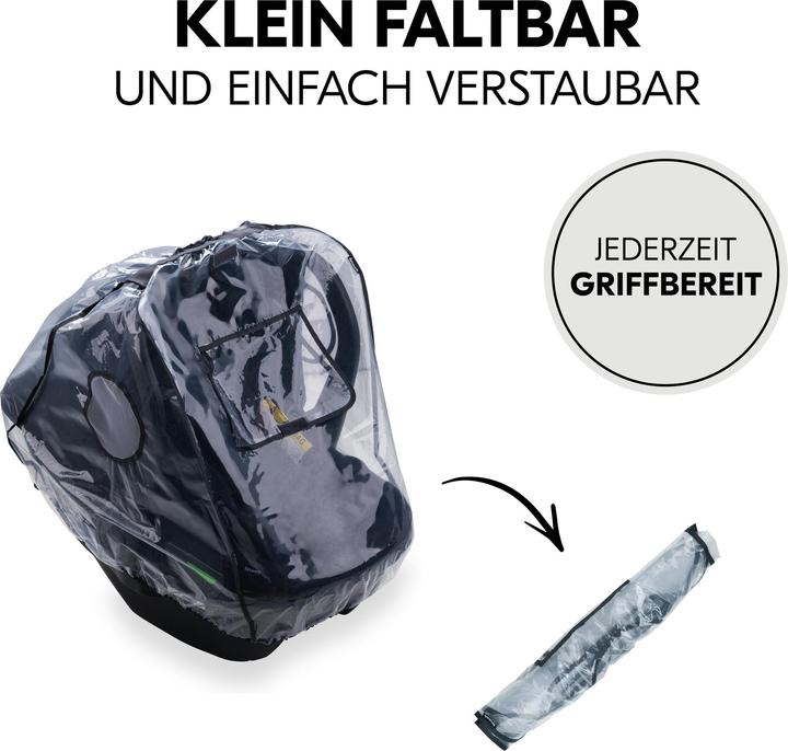 Actual product image Hauck Car Seat Raincover