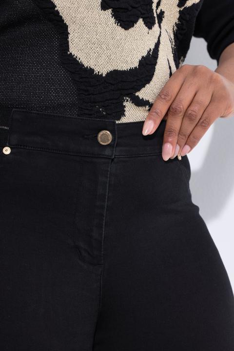 Image du produit Ulla Popken Jegging stretch Sarah, jambe étroite et ceinture élastique (48)