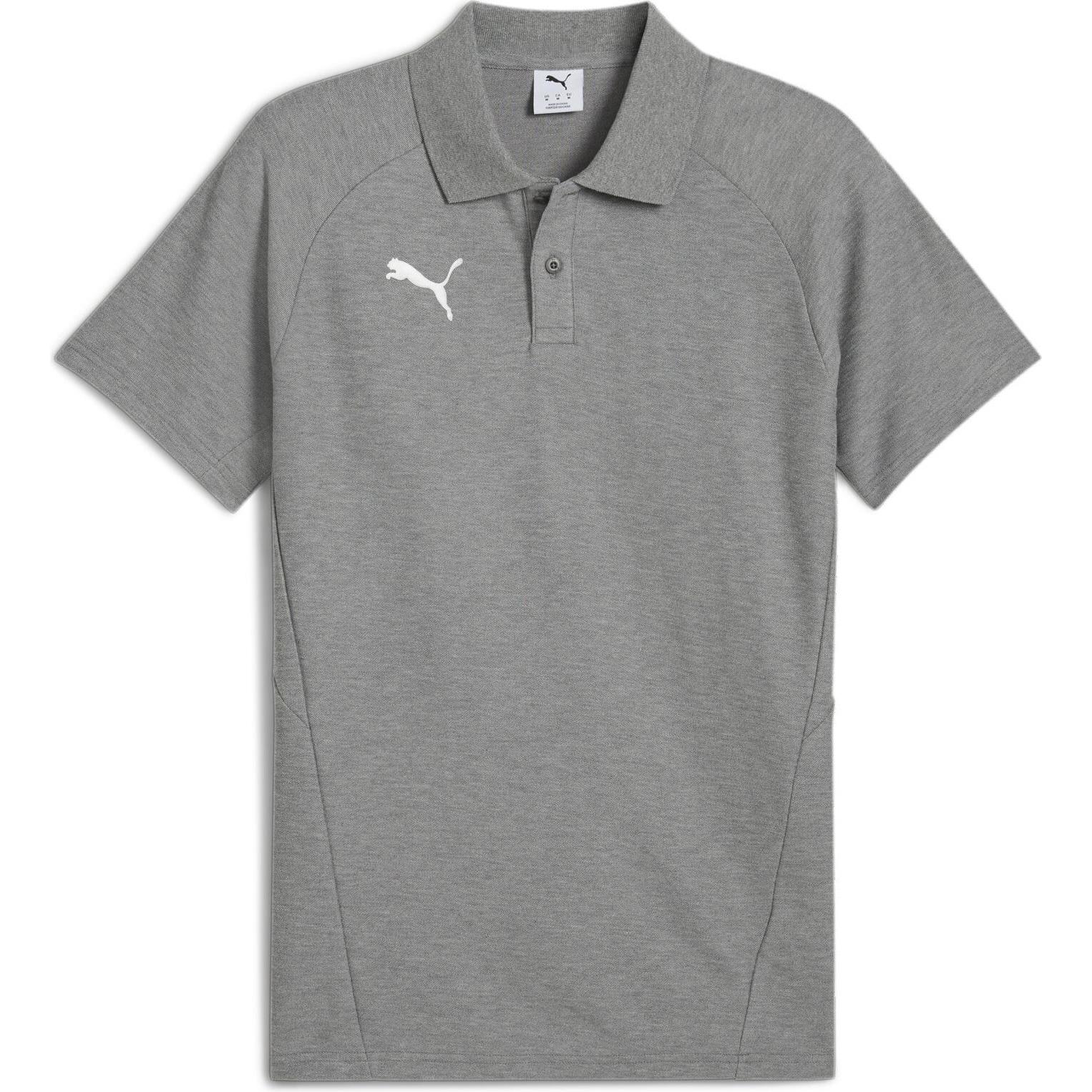 Thumbnail - Puma, Herren, Shirt, teamEVOSTRIPE Polo, Grau, (XXL)