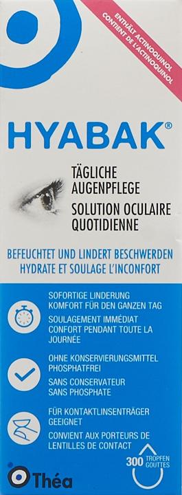 Actual product image Théa Hyabak (10 ml)