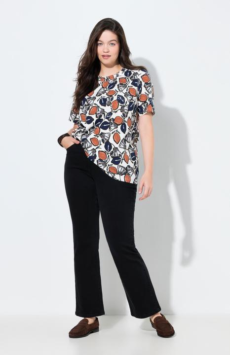 Produktbild Ulla Popken Jeans Marie, Bootcut, Elastikbund (56)