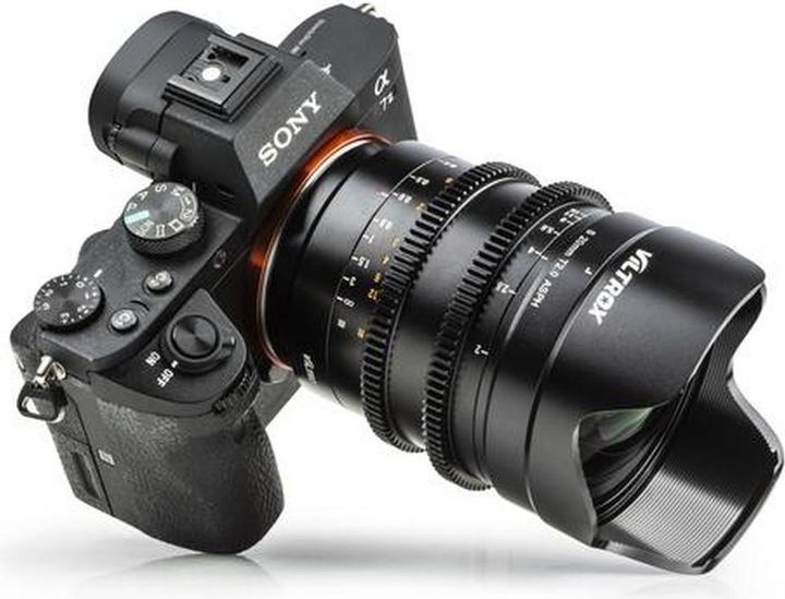 Actual product image Viltrox E-20mm T2.0 S Full Frame, Manual focus Cine lens for Sony E mount, 20mm/T2.0 (Sony E, APS-C / DX)