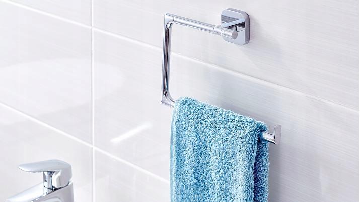 Actual product image tesa ELEGAANT towel ring