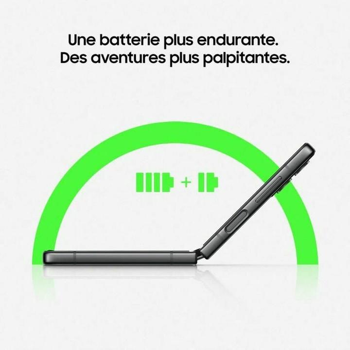 Actual product image Samsung Galaxy Z Flip4 EU (256 GB, Blue, 6.70", SIM + eSIM, 5G)