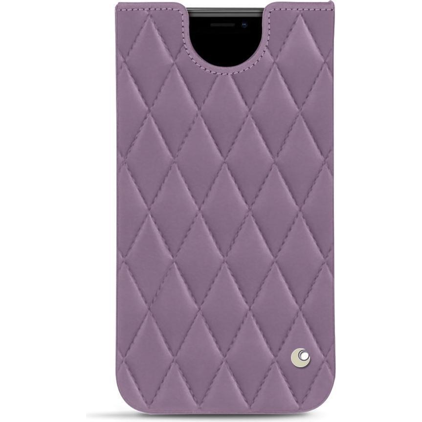 Noreve Lederschutzhülle (Apple iPhone 11 Pro), Smartphone Hülle, Violett