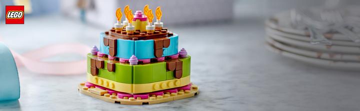 Produktbild LEGO Geburtstagstorte (40815, LEGO Iconic)