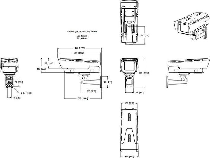 Actual product image Axis TQ1819-E Housing (Housing)