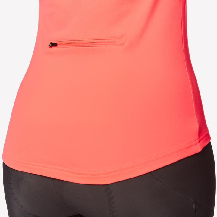 Image du produit Van rysel Maillot manches longues vélo route femme Discover corail (XL)