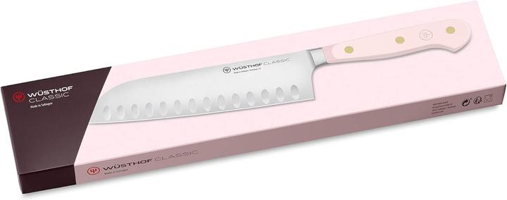 Produktbild Wüsthof Santukomesser hellrosa kariert (17 cm)
