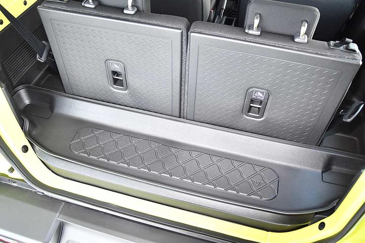 Actual product image ProPlus Boot pan for Suzuki Jimny from 2019 until today (raised loading area)