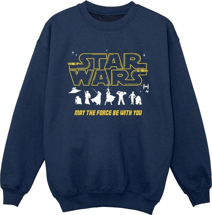Produktbild Star Wars Silhouettes Force Sweatshirt Jungen (152, 158)