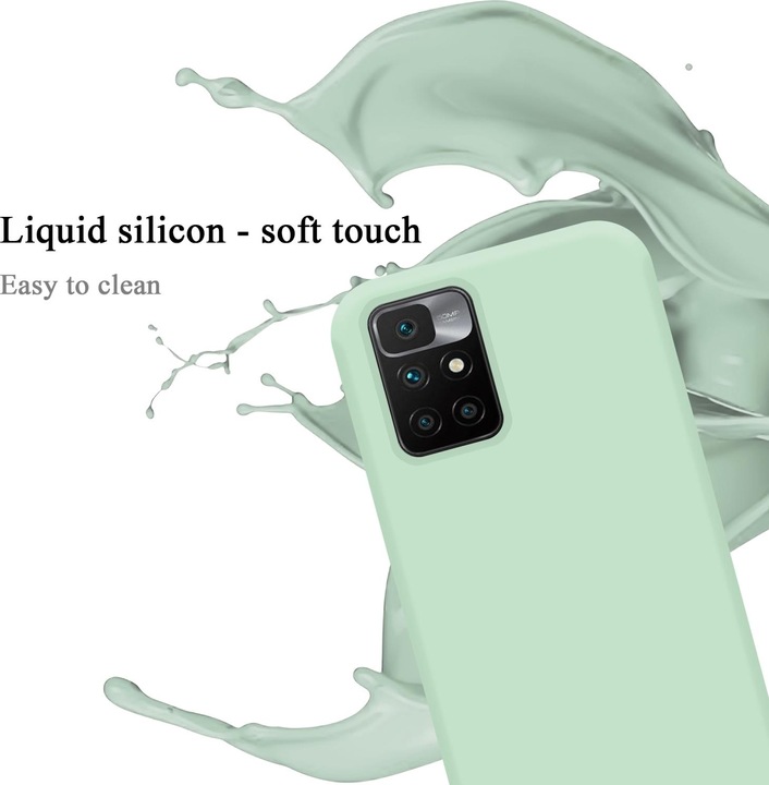 Actual product image Cadorabo TPU Liquid Silicone Case Cover (Xiaomi Redmi 10)