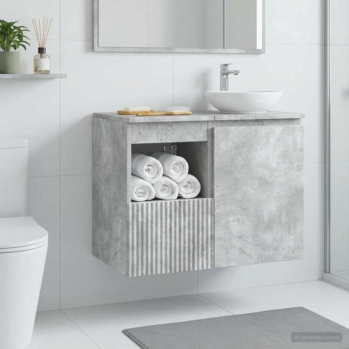 Produktbild vidaXL Badezimmerschrank (44.50 x 30 x 50 cm)