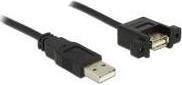 Image du produit Delock USB A - USB A (1 m, USB 2.0)