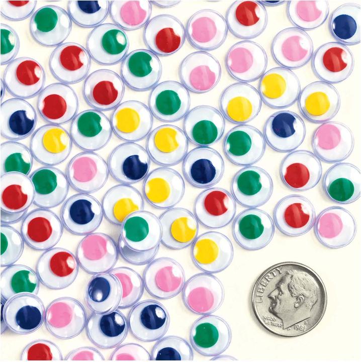 Produktbild Colorations - Farbige Wackelaugen, 1000 Stk.