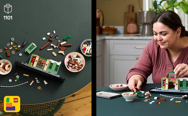 Actual product image LEGO French Café (10362, LEGO Icons)