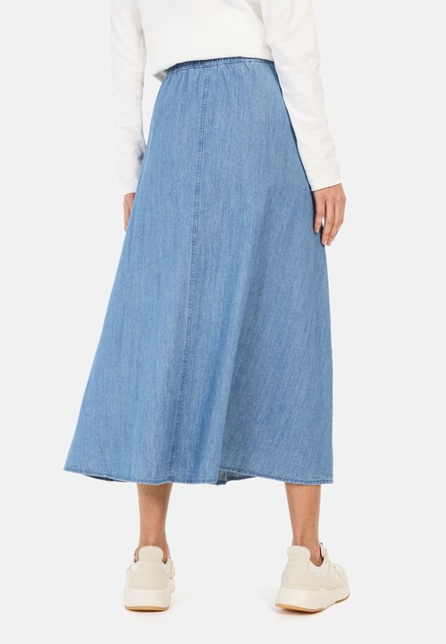 Actual product image Camel Active Langer Denim-Rock mit elastischem Bund (38)