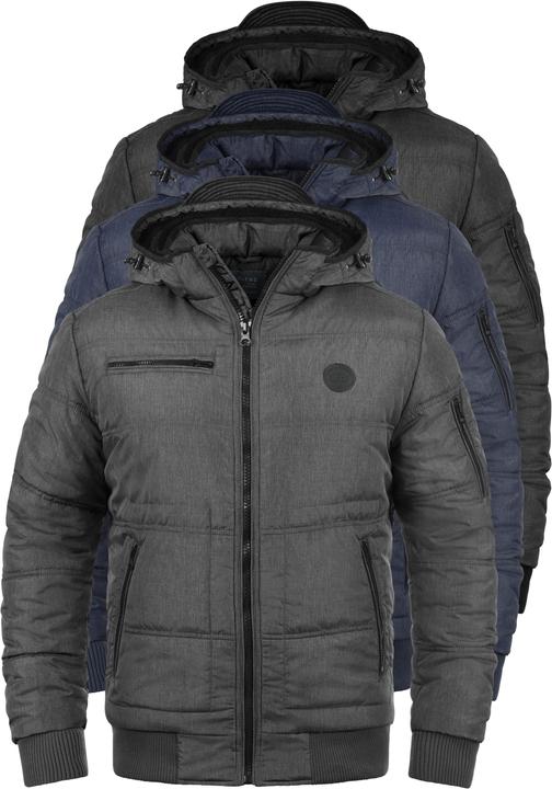 Actual product image Blend Boris Teddy Men's Winter Jacket Outdoor Jacket With Teddy Fleece With Hood (XXL)